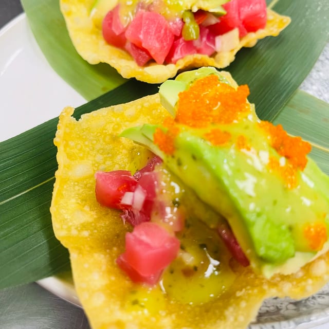 Sushi Nachos.